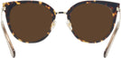 Round Havana Gold Kate Spade Jazzlyn-S Progressive Reading Sunglasses View #4