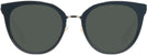 Round Black Gold Kate Spade Jazzlyn-S Progressive Reading Sunglasses View #2