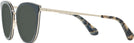 Round Black Gold Kate Spade Jazzlyn-S Progressive Reading Sunglasses View #3