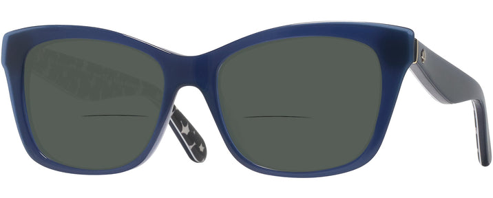  Blue/black Pattern Kate Spade Jenae Bifocal Reading Sunglasses View #1