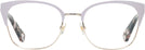 Square Plum Kate Spade Kalie Single Vision Full Frame View #2