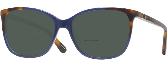 Square Blue Tortoise Kate Spade Karlyn Bifocal Reading Sunglasses View #1