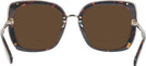 Square Havana Kate Spade Kimora-G-S Bifocal Reading Sunglasses View #4