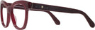 Cat Eye,Oversized Burgundy Kate Spade Krissy Progressive No-Lines View #3