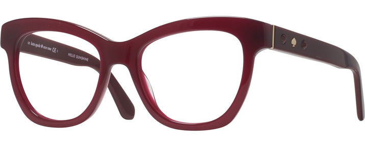 Cat Eye,Oversized Burgundy Kate Spade Krissy Computer Style Progressive View #1
