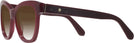Cat Eye,Oversized Burgundy Kate Spade Krissy w/ Gradient Bifocal Reading Sunglasses View #3