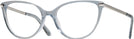Cat Eye Blue Kate Spade Laval Progressive No-Lines View #1