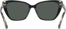 Cat Eye Black Kate Spade Lucca Progressive No-Line Reading Sunglasses View #4