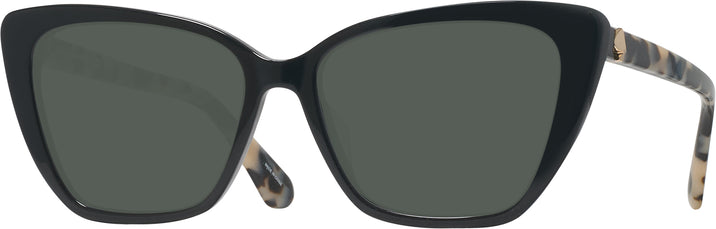 Cat Eye Black Kate Spade Lucca Progressive No-Line Reading Sunglasses View #1