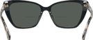 Cat Eye Black Kate Spade Lucca Bifocal Reading Sunglasses View #4