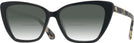 Cat Eye Black Kate Spade Lucca w/ Gradient Bifocal Reading Sunglasses View #1