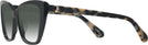 Cat Eye Black Kate Spade Lucca w/ Gradient Progressive No-Line Reading Sunglasses View #3