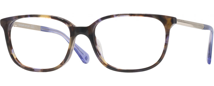 Square Blue Havana Kate Spade Natalia Progressive No-Lines View #1