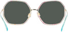 Oversized Gold Multi Color Metal Kate Spade Nicola-G-S Progressive Reading Sunglasses View #4