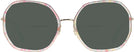 Oversized Gold Multi Color Metal Kate Spade Nicola-G-S Bifocal Reading Sunglasses View #2
