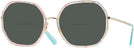 Oversized Gold Multi Color Metal Kate Spade Nicola-G-S Bifocal Reading Sunglasses View #1