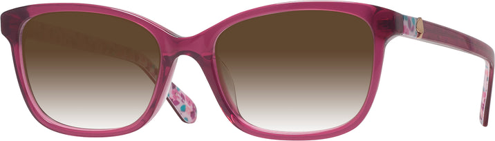  Violet Kate Spade Tabitha w/ Gradient Progressive No-Line Reading Sunglasses View #1