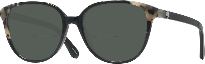  Black/grey Kate Spade Vienne Bifocal Reading Sunglasses View #1