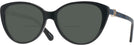 Cat Eye Black Kate Spade Visalia Bifocal Reading Sunglasses View #1