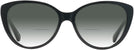 Cat Eye Black Kate Spade Visalia w/ Gradient Bifocal Reading Sunglasses View #2