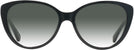 Cat Eye Black Kate Spade Visalia w/ Gradient Progressive Reading Sunglasses View #2