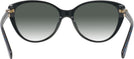 Cat Eye Black Kate Spade Visalia w/ Gradient Progressive Reading Sunglasses View #4