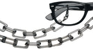  Transparent Grey Large Box Chain View #2