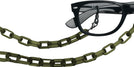 Other Transparent Green Large Oval Chain View #3