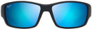 Square Black/Blue Hawaii Maui Jim Local Kine 810 View #2