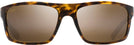 Rectangle Matte Tortoise/Bronze Lens Maui Jim Byron Bay 746 View #2