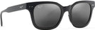 Wayfarer Matte Black/Neutral Grey Maui Jim Shore Break 822 Bifocal Reading Sunglasses View #1