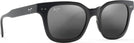 Wayfarer Matte Black/Neutral Grey Maui Jim Shore Break 822 Bifocal Reading Sunglasses View #1
