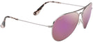 Aviator Rose Gold/Maui Sunrise Maui Jim Mavericks 264 View #1