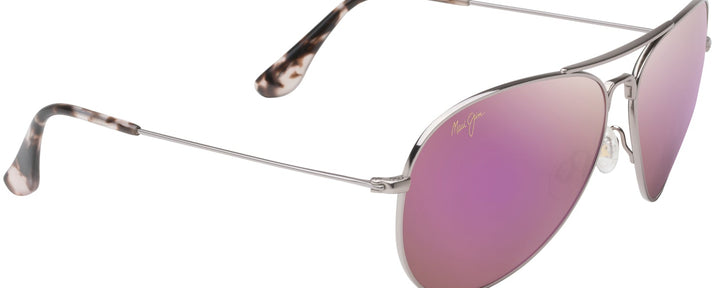 Aviator Rose Gold/Maui Sunrise Maui Jim Mavericks 264 View #1