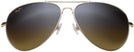 Aviator Gold / HCL Lens Maui Jim Mavericks 264 View #2