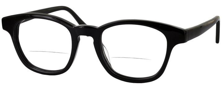 Square Black Millicent Bryce 158 Bifocal View #1