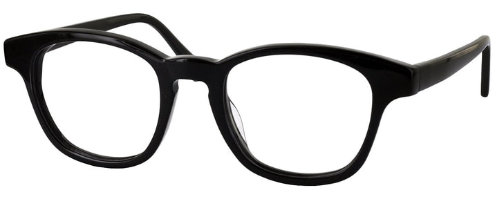 Square Black Millicent Bryce 158 Single Vision Full Frame View #1