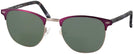 ClubMaster Matte Bordeaux Millicent Bryce 164 Progressive Reading Sunglasses View #1