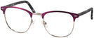 ClubMaster Matte Bordeaux Millicent Bryce 164 Single Vision Full Frame View #1