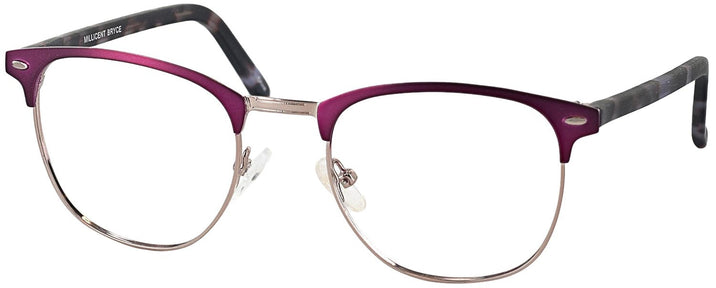 ClubMaster Matte Bordeaux Millicent Bryce 164 Computer Style Progressive View #1