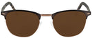 ClubMaster Matte Brown Millicent Bryce 164 Progressive Reading Sunglasses View #2