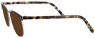 ClubMaster Matte Brown Millicent Bryce 164 Progressive Reading Sunglasses View #3