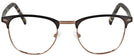 ClubMaster Matte Brown Millicent Bryce 164 Single Vision Full Frame View #2