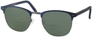 ClubMaster Matte Navy Millicent Bryce 164 Bifocal Reading Sunglasses View #1