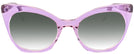 Cat Eye Crystal Lavender Millicent Bryce 166 w/ Gradient Progressive Reading Sunglasses View #2