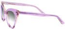 Cat Eye Crystal Lavender Millicent Bryce 166 w/ Gradient Progressive Reading Sunglasses View #3