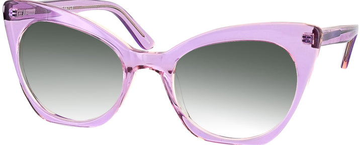 Cat Eye Crystal Lavender Millicent Bryce 166 w/ Gradient Progressive Reading Sunglasses View #1