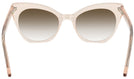 Cat Eye Crystal Peach Millicent Bryce 166 w/ Gradient Progressive Reading Sunglasses View #4