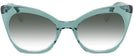 Cat Eye Crystal Green Millicent Bryce 166 w/ Gradient Progressive Reading Sunglasses View #2