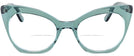 Cat Eye Crystal Green Millicent Bryce 166 Bifocal View #2